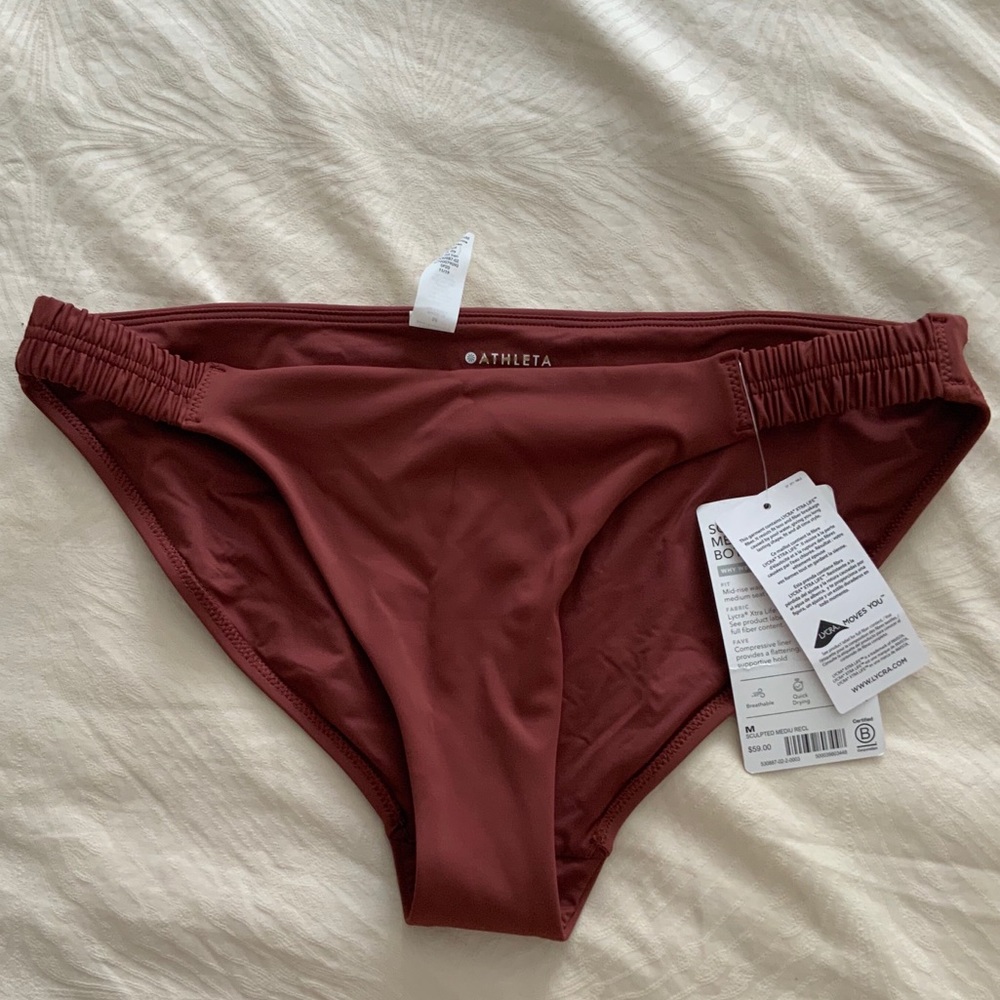 Athleta sculpted bikini bottom